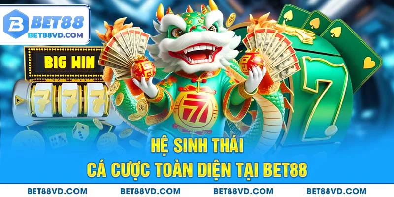 Hệ sinh thái cá cược toàn diện tại Bet88