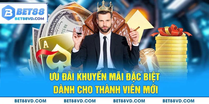 Ưu đãi khuyến mãi đặc biệt dành cho thành viên mới